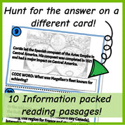 Age of Exploration Scavenger Hunt | World History Activity for Grades 5–7
