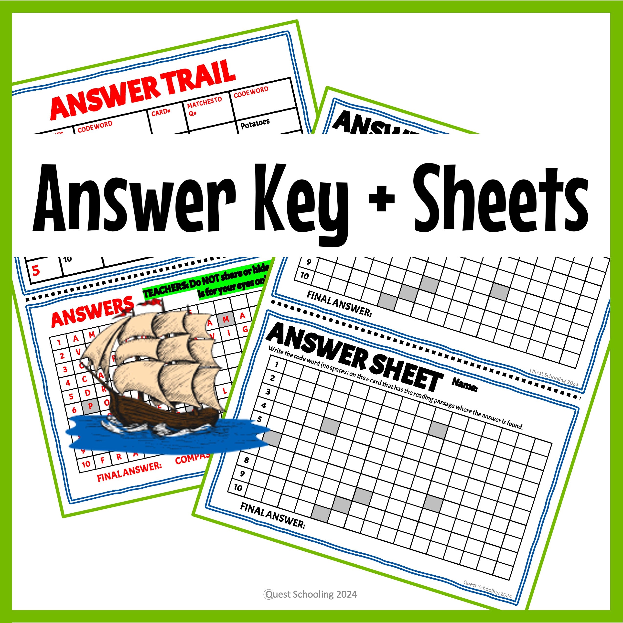 Age of Exploration Scavenger Hunt | World History Activity for Grades 5–7