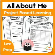 All About Me Back-to-School Project | PBL with Executive Function Skills