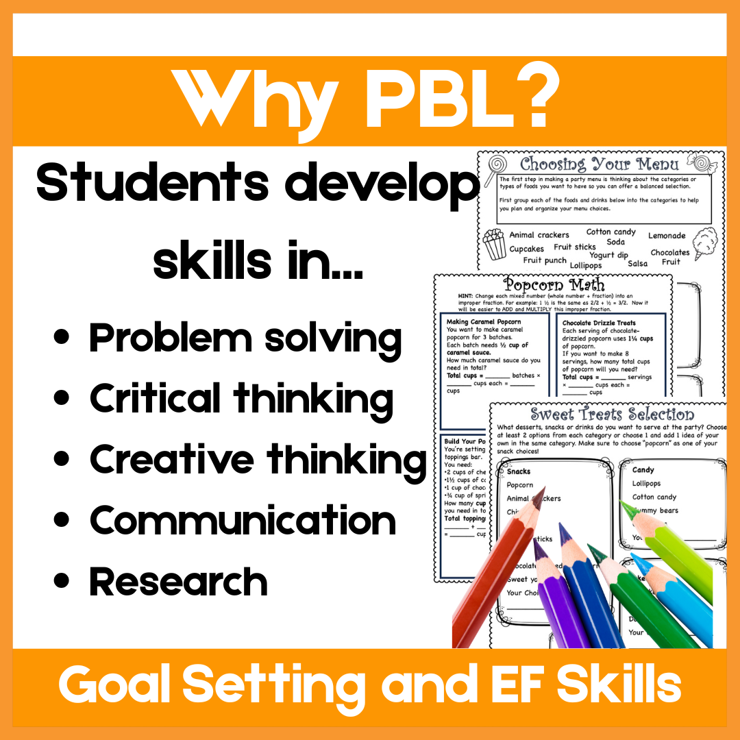 Carnival Party Planning Challenge | Project-Based Learning with Executive Function Skills