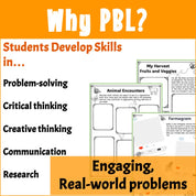 Farm Harvest Day Project Based Learning Environment and Ecology Activity Bundle