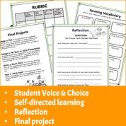 Farm Harvest Day Project Based Learning Environment and Ecology Activity Bundle