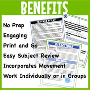 Forces and Motion Physical Sciences Scavenger Hunt for Kids 9-13