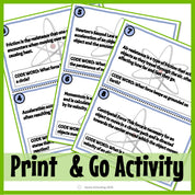 Forces and Motion Physical Sciences Scavenger Hunt for Kids 9-13