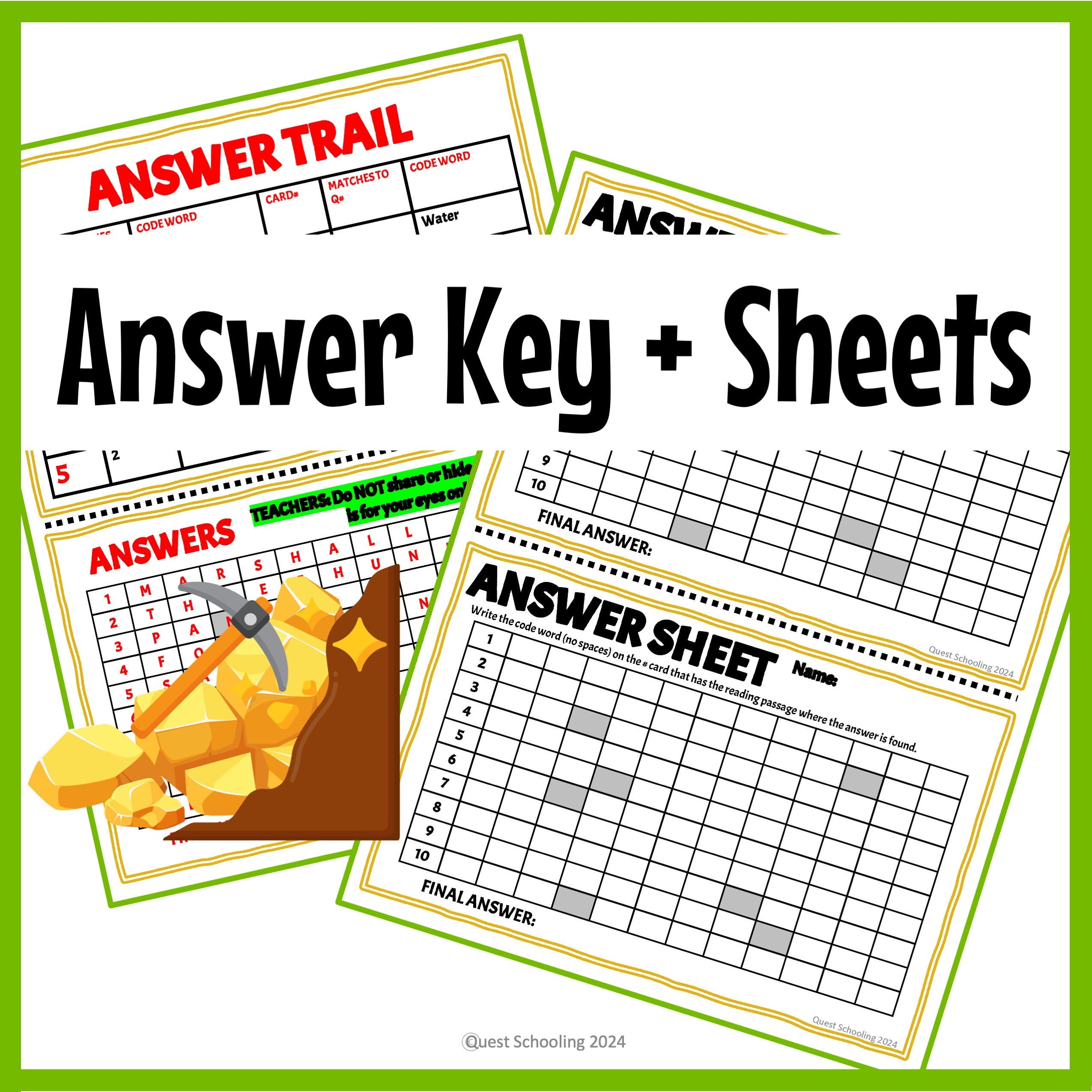 California Gold Rush Educational Scavenger Hunt for Kids 9-13