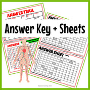 Human Body Anatomy and Systems Scavenger Hunt for Kids 9-13