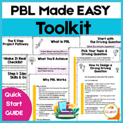 Project Based Learning Made Easy Toolkit