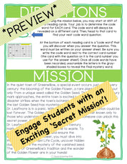 Plant Life Cycle Educational Scavenger Hunt for Kids 9-11