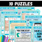 Sea Monster Logic Puzzle Escape Room | Grades 4–6 Summer Activity | 10 Brain Teasers for Critical Thinking