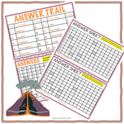 Volcanic Eruption Scavenger Hunt Natural Science Activity