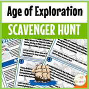 Age of Exploration Scavenger Hunt for Kids 9-12