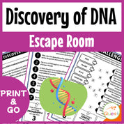 Discovery of DNA Educational Escape Room for Kids 9-13