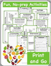 Food Origins PBL Project Based Learning for Environment and Sustainability