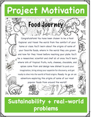 Food Origins PBL Project Based Learning for Environment and Sustainability