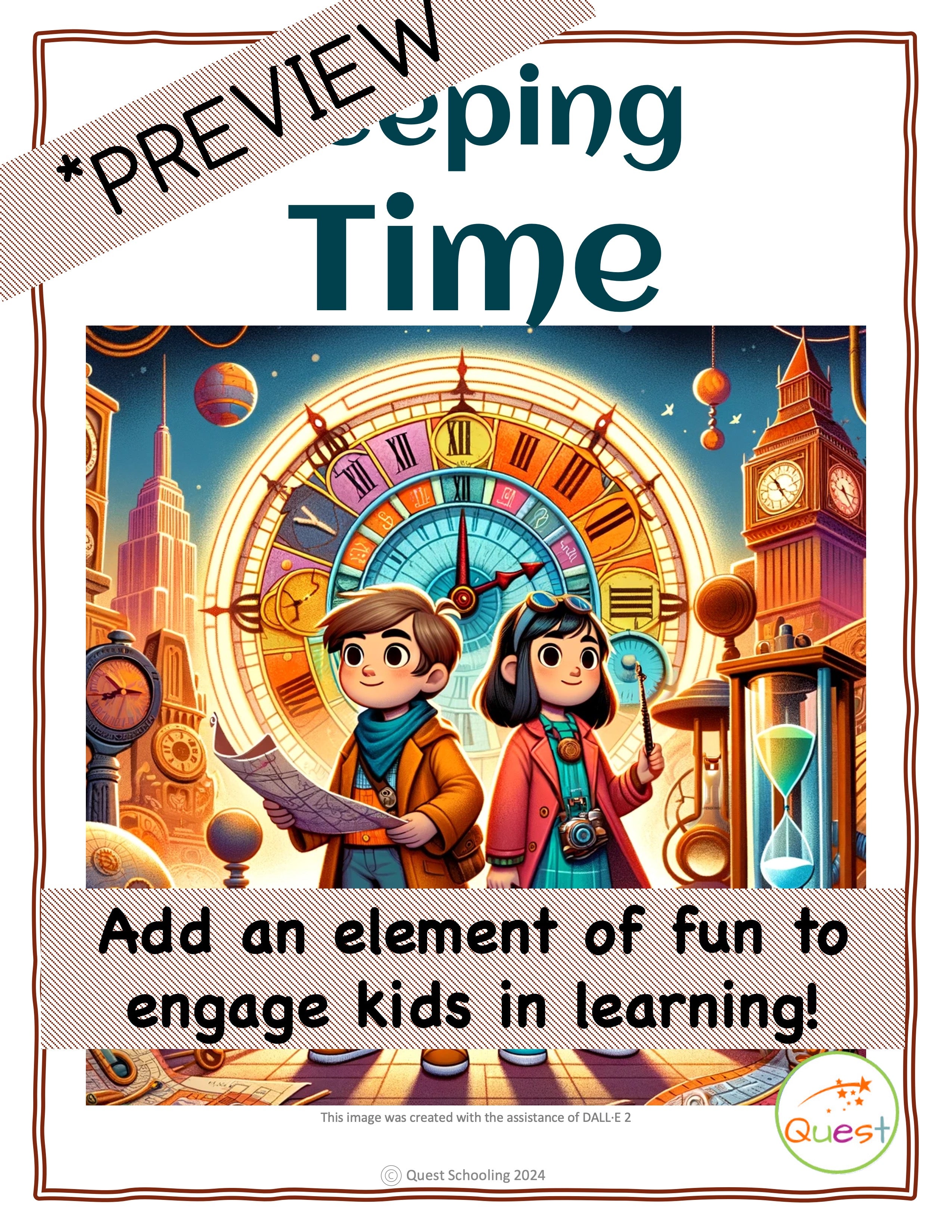 Keeping Time Educational Scavenger Hunt