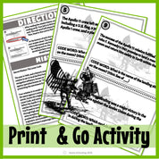 Moon Landing Science History Scavenger Hunt for Kids 9-13