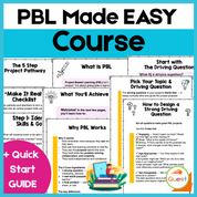 Project Based Learning Made Easy Mini Course