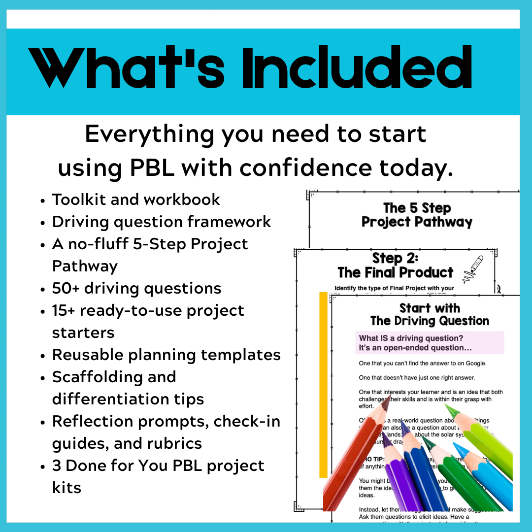 Project Based Learning Made Easy Mini Course