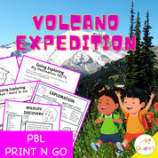 Volcano Expedition Project Based Learning PBL Natural Science, Geology, ELA