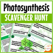 Photosynthesis Biology Scavenger Hunt for Kids 9-13