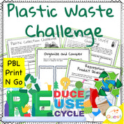 Plastic Waste Challenge - Project Based Learning PBL Environment Sustainability