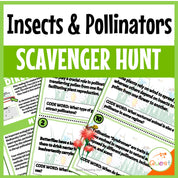 Insects & Pollinators Science Scavenger Hunt for Kids 9-13