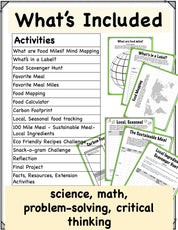 Food Miles Project Based Learning PBL for Environment and Sustainability