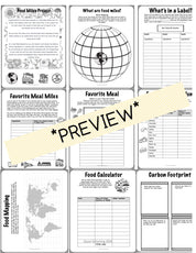 Food Miles Project Based Learning PBL for Environment and Sustainability