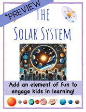 The Solar System Educational Scavenger Hunt Science Activity