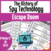 History of Spy Technology Escape Room