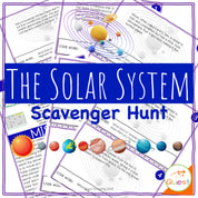 The Solar System Educational Scavenger Hunt Science Activity