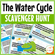 The Water Cycle Earth Sciences Scavenger Hunt for Kids 9-13